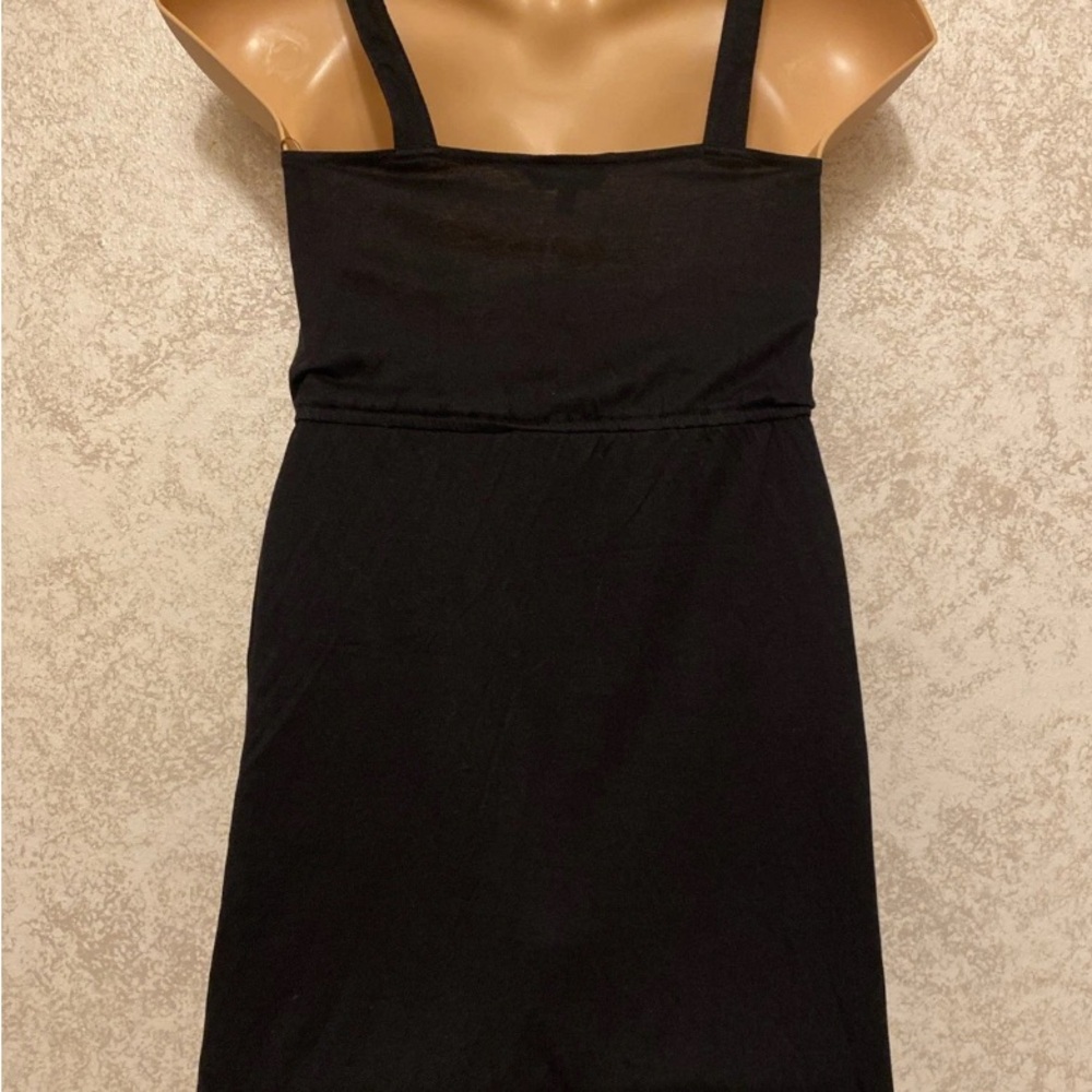 Express Black Ruffle Midi Dress - Picture 6 of 11